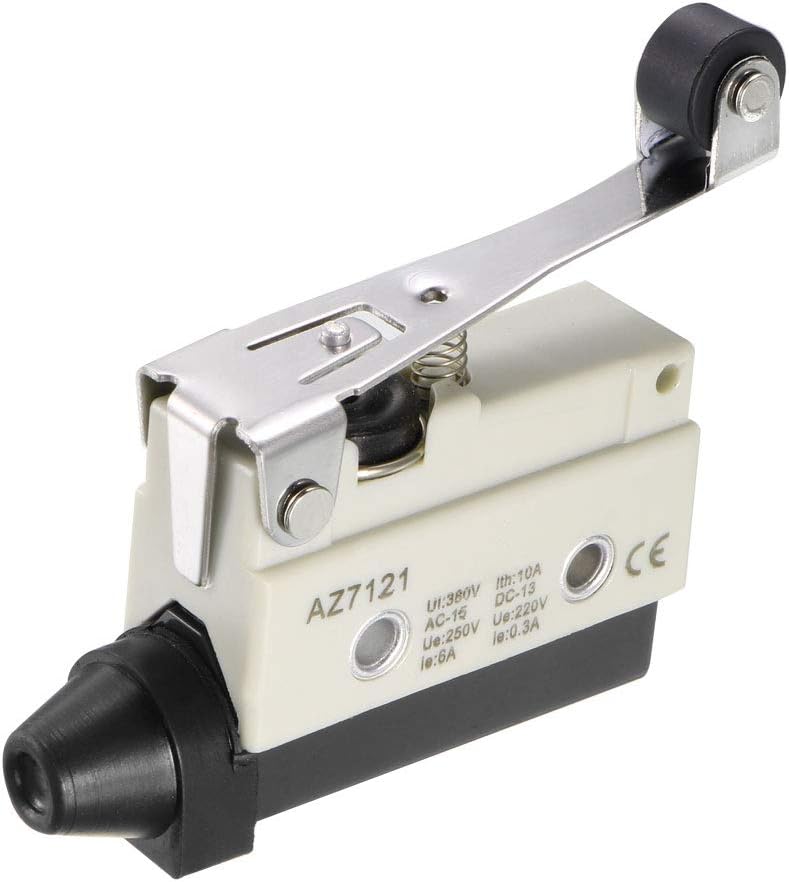 AZ-7121 SPDT 1NO+1NC Panel Mount Roller Plunger Type Micro Switch
