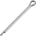 Split Cotter Pin - 5/32 inch x 2 23/64 inch (4mm x 60mm) Carbon Steel 2-Prongs Silver Tone Fastener Clip Key 25Pcs