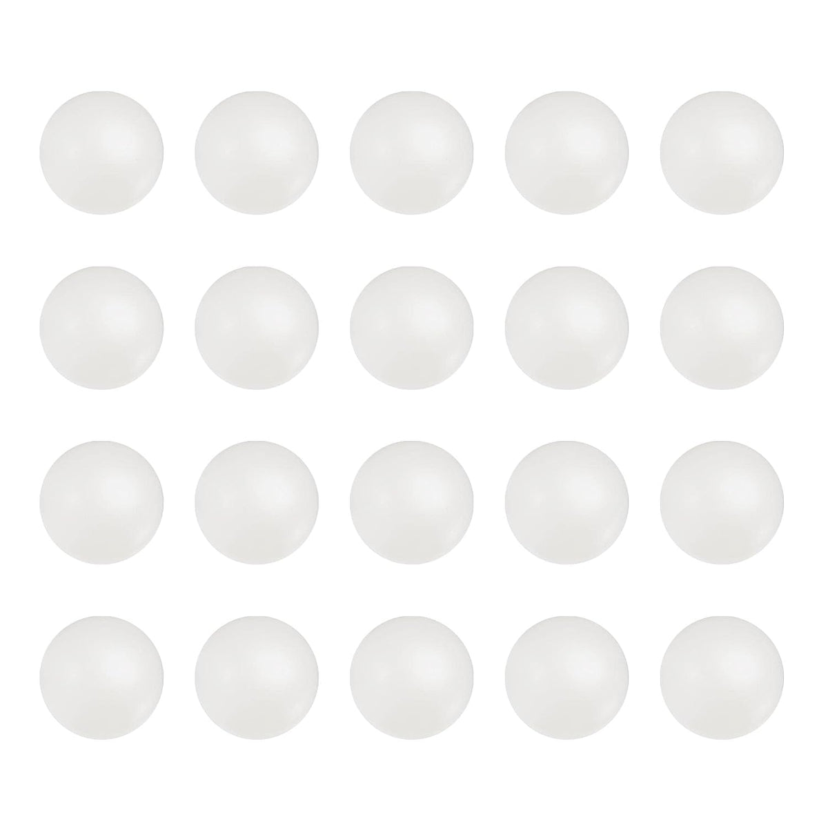 25pcs 1/4" Nylon Solid Plastic Bearing Balls G1 Precision