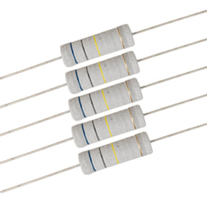 10 x 5W 700V 680K ohm 680KR Metal Oxide Film Resistors