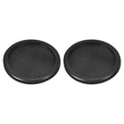 2Pcs Rubber Grommets 4" (100mm) Drill Hole, 3-2/4" (90mm) ID Double Sided Hole Plugs Ring Gasket for Firewall Cable Wire Protecting, Black