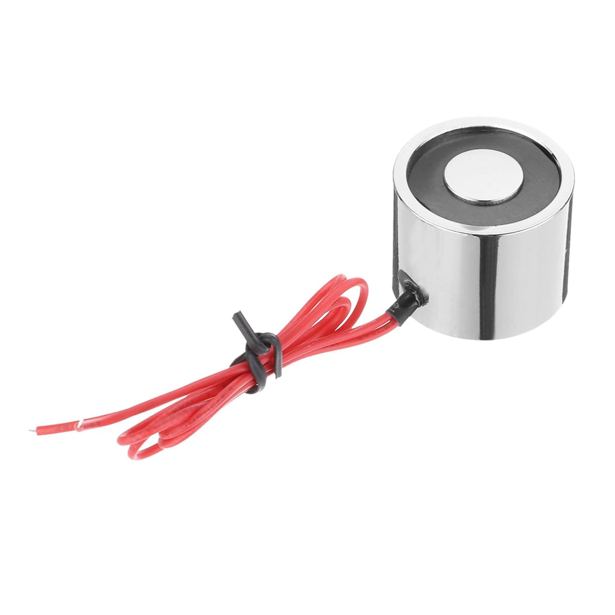 Round Solenoid Electromagnet DC 6V 50N 17LB/8Kg Electric Magnet Electric Lifting Magnet for Automation Equipment