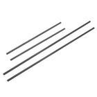 4Pcs Carbon Fiber Tubes 6mm ID 8mm OD 330mm 500mm Length Matte Surface Rod 3K Roll Wrapped Carbon Round Tubing for RC Airplane Quadcopter Multicopter