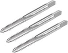 Machine Tap #10-24 UNC Thread 2B Class 3 Flutes High Speed Steel Screw Threading Tap Tapping Tool 3pcs
