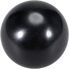 2 Pcs Thermoset Ball Knob M16x20mm Female Thread Machine Handle 50mm Diameter Smooth Rim Black