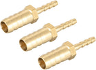Straight Brass Barb Fitting Reducer, Fit Hose ID 10mm to 4mm 3pcs