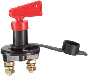 60V 200A Isolatore di Batteria Disconnettore di Taglio di Potenza Interruttore di Spegnimento con Chiave Rimovibile per Veicoli Nautici Auto Camper ATV