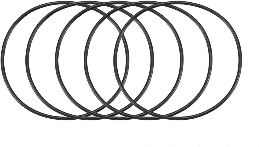 Nitrile Rubber O-Rings 70mm OD 66mm ID 2mm Width, Metric Nitrile Rubber Sealing Gasket, Pack of 30