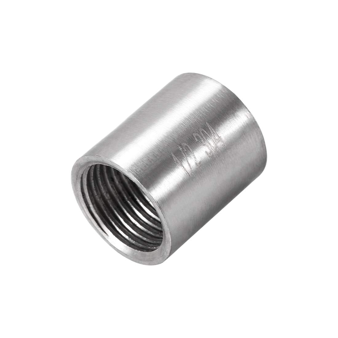 Stainless Steel 304 Cast Pipe Fittings Coupling Fitting 1/2 X 1/2 G Female