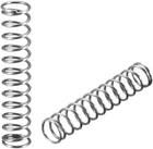 Wire Diameter 0.012", OD 0.12", Free Length 0.60" Spring Steel Coil Extended Compressed Spring 30pcs