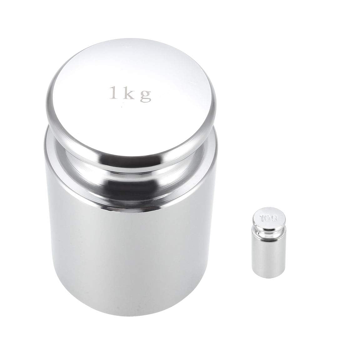 Calibration Weight Set 10g 1000g M1 Precision Chrome Plated Steel for Digital Balance Scales