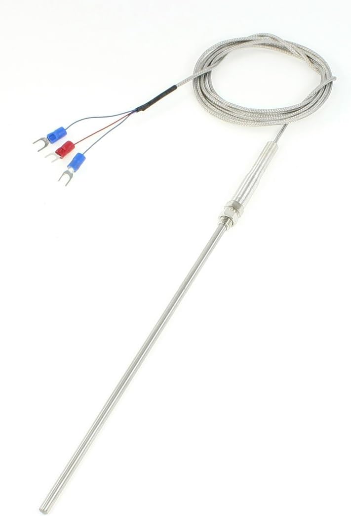 PT100 Type Thermocuple Temperature Measurement Sensor Probe 2M