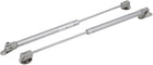 380mm Length 100N Force Furniture Cabinet Closet Door Gas Lift Pneumatic Support 2pcs