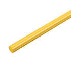 Plastic Round Rod 1/4 Inch Dia 20 Inch Length Yellow (POM) Polyoxymethylene Rods Engineering Plastic Round Bar(6mm)