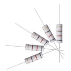 10Pcs 820 Ohm Resistor, 5W 5% Tolerance Metal Oxide Film Resistors, Axial Lead, Flame Proof for DIY Electronic Projects and Experiments