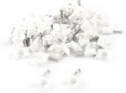 50 Pcs 5/16" 8mm Circle Cable Wire Clips Wall Fastener w Nail