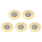 5 Pcs Piezo Discs 50mm Acoustic Pickup Transducer Ceramic Trigger Buzzer Drum Guitar