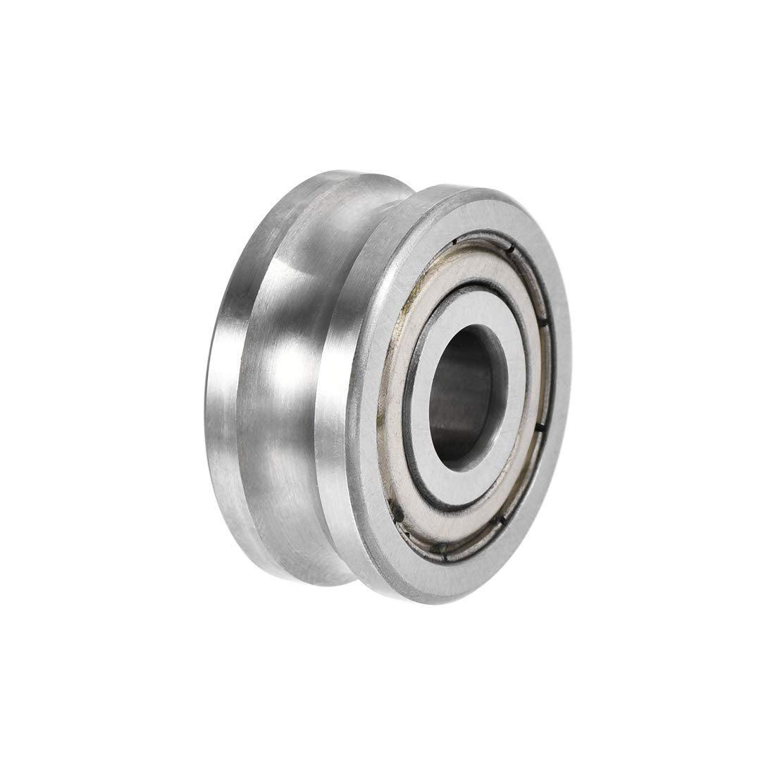 LFR5200-8 U Groove Track Roller Bearing 10x32x14mm Double Metal Shielded (GCr15) Chrome Steel Ball Bearing