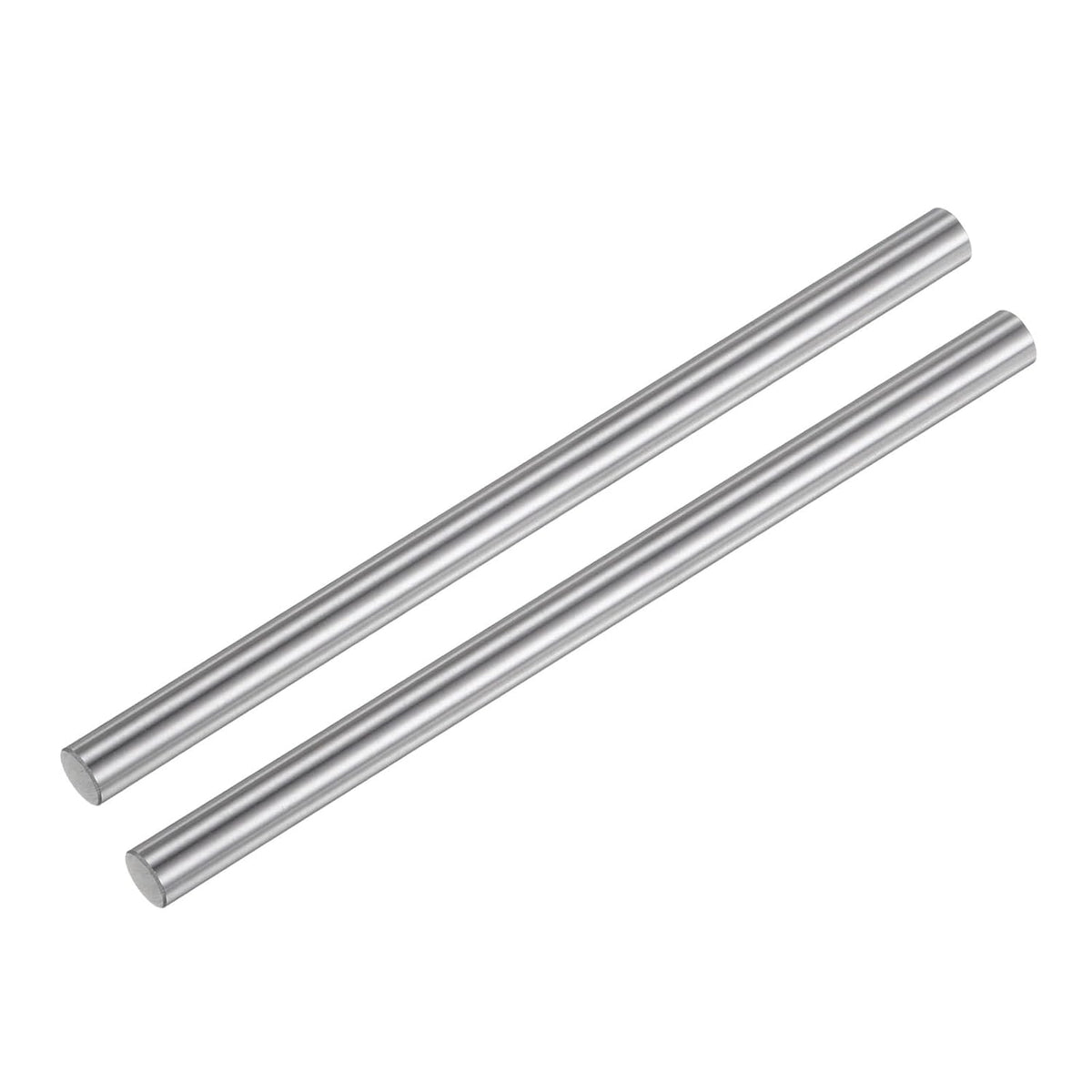 2pcs Linear Motion Rods 8mm x 150mm (0.31 x 5.91 Inches) Case Hardened Chrome Plated Linear Rail Shaft Round Guides for 3D Printer, DIY, CNC