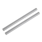 2pcs Linear Motion Rods 8mm x 150mm (0.31 x 5.91 Inches) Case Hardened Chrome Plated Linear Rail Shaft Round Guides for 3D Printer, DIY, CNC
