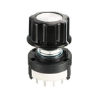 1P12T 1 Pole 12 Throw 1Deck Band Channel Rotary Switch Selector with Plastic Knob