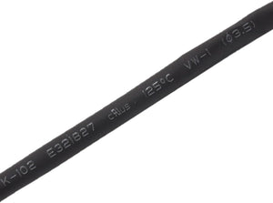 Black 3.5mm Dia 3 Meters Heat Shrinkable Tubing Tube
