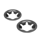M3, M4 Internal Tooth ing Washer Washers Push on ing Speed Clip, 65Mn Black Oxide Finish 70pcs