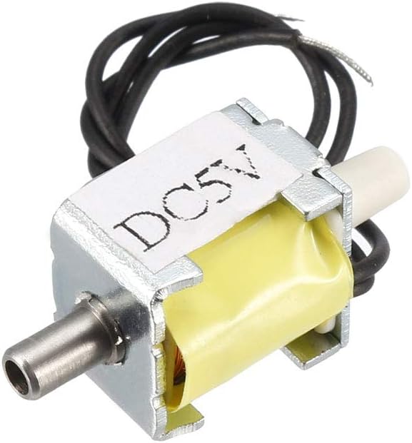 Miniature Solenoid Valve 2 Way Normally Closed DC5V 0.26A Air Solenoid Valve