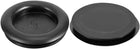 Wire Protector Oil Resistant Armature Rubber Grommets 25mm Mounting Dia 30Pcs Black