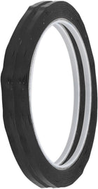 2pcs 3mm Width 164ft Length Single-side Electrical Insulated Adhesive Tape Black