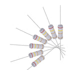 40Pcs 2.4 Ohm Resistor, 3W 5% Tolerance Metal Oxide Film Resistors, Lead, Flame Proof for DIY Electronic Projects and Experiments