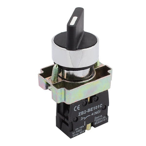 A14112200ux0184 ZB2-BE101C NO SPST 2 Positions Maintained Rotary Select Selector Switch 600V 10A
