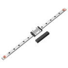 MGN12 350mm Linear Guide Rail with MGN12H Sliding Carriage Block and Plastic Mini MGN12 Linear Guide for DIY 3D Printers and CNC Machine, Black