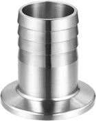 Clamp Hose Adapter 1.575 Inch Flange to 1 Inch Hose Barb Fitting
