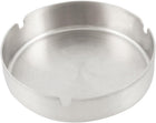 Acciaio Inox Cestino per Ceneri Rotondo 12cm Dia Tono Argento