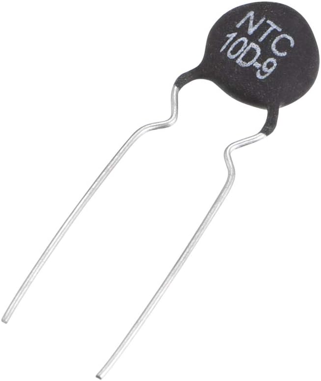 NTC Thermistor Resistors 10D-9 2A 10 Ohm Inrush Current Limiter Temperature Sensors Pack of 20