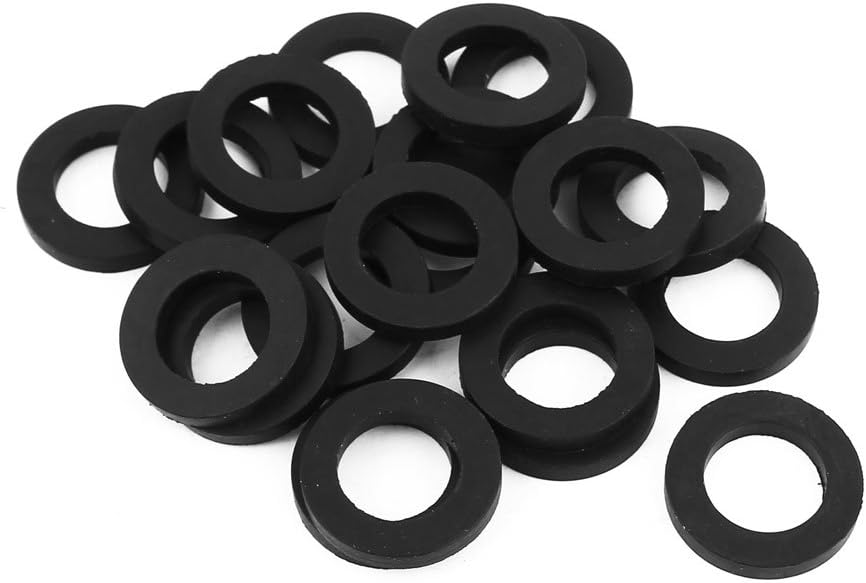 13 x 21 x 3mm O-Ring Hose Gasket Flat Rubber Washer Lot for Faucet Grommet 20pcs