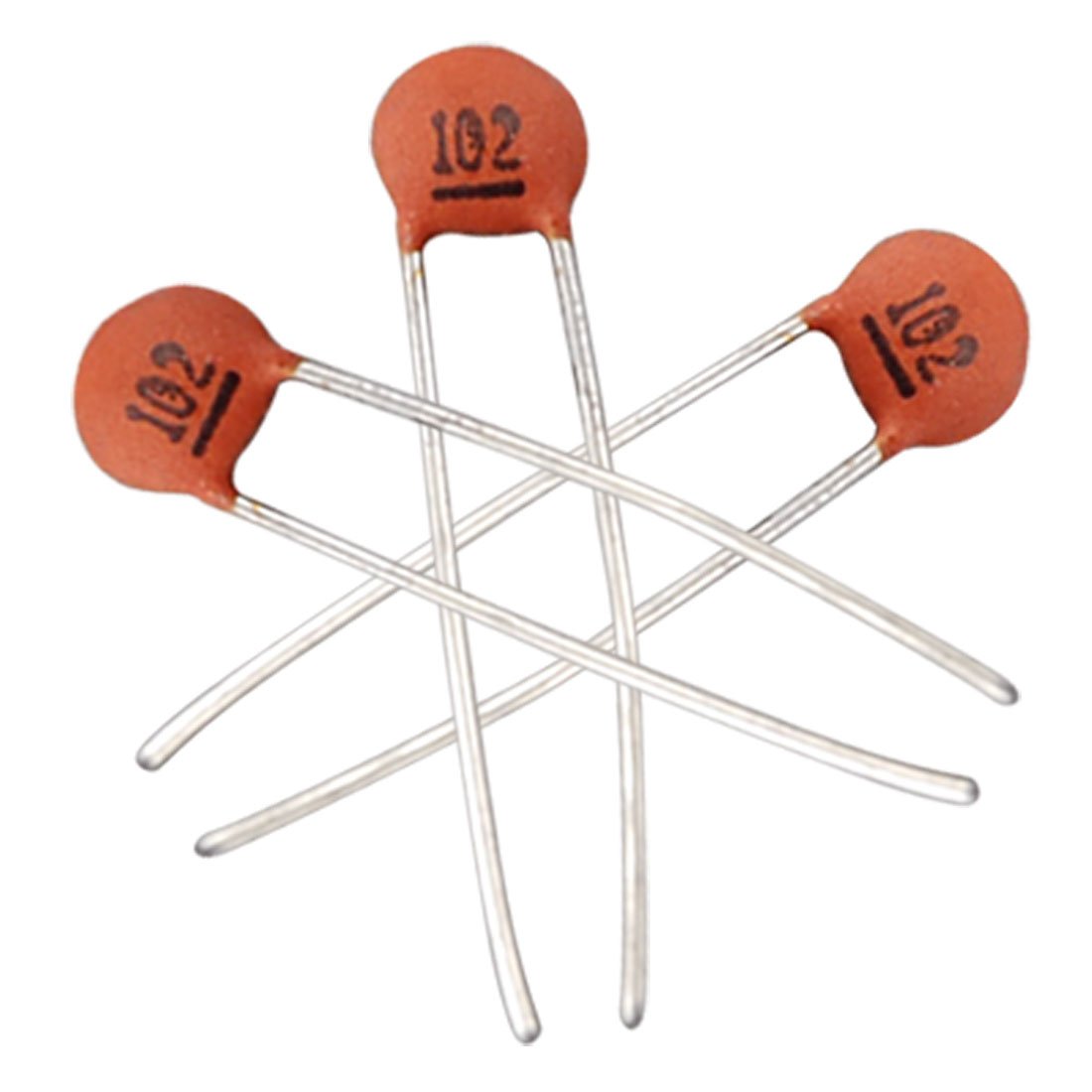 30 x 1000PF 50V DIP Radial Leads Ceramic Disc Capacitors