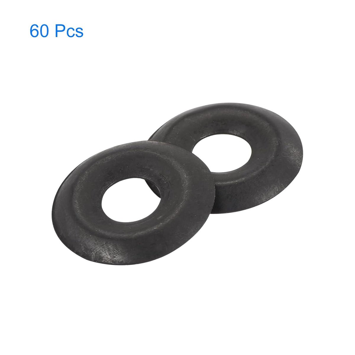 50Pcs Becherdichtung Unterlegscheiben, Eiserne Unterlegscheiben Unterlegscheiben für M4 Schrauben (M4 ID x 14mm OD x 2mm Dick)