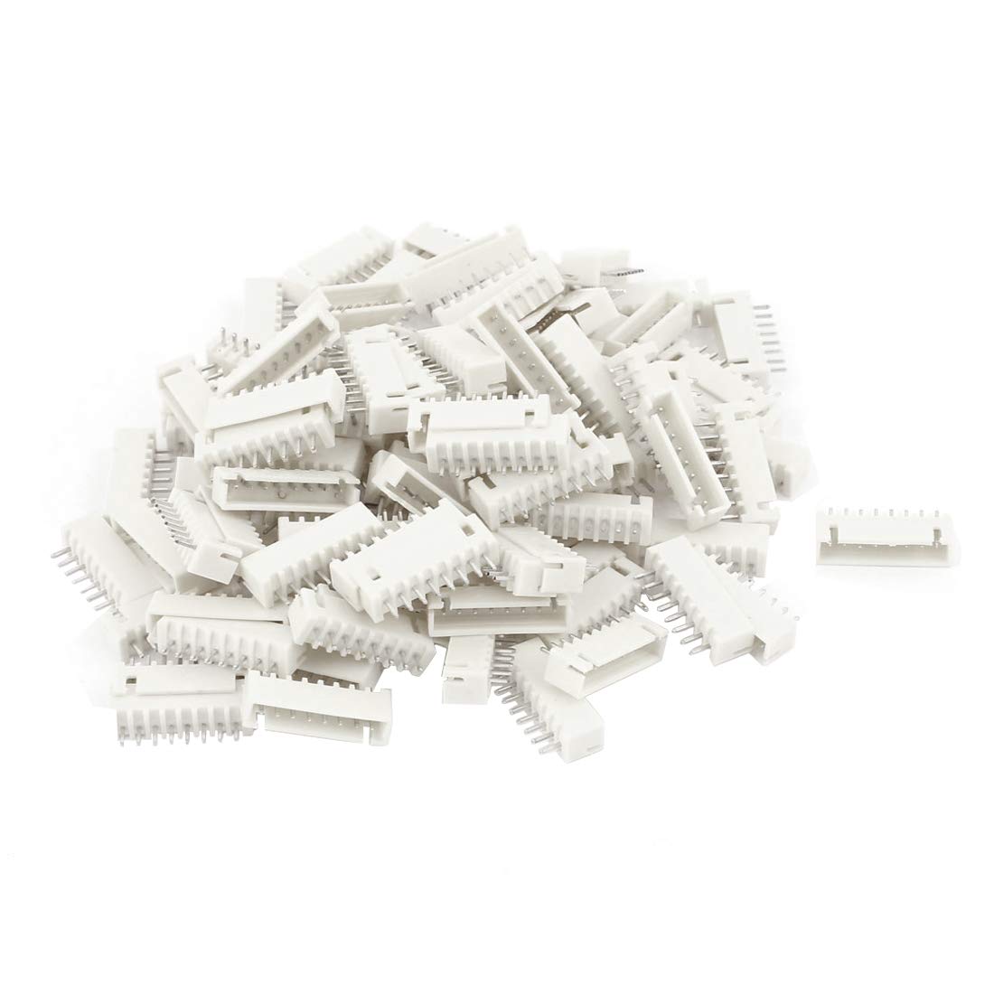 Male 8 Pins 2.54mm Pitch JST XH Header Socket Connector 100pcs