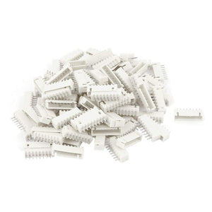 Male 8 Pins 2.54mm Pitch JST XH Header Socket Connector 100pcs