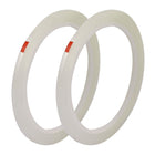 2Pcs 3mm Single Sided Strong Self Adhesive Mylar Tape 50M Length Clear