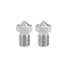 0.3mm 3D Printer Nozzle Head M6 Thread Replacement, Stainless Steel 2pcs