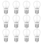 LinkMejor 12 Pack A15 5W 120V E26 Base 5000K LED Refrigerator Light Bulb