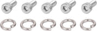 M4x6.5mmx1mm Split Lock Spring Washers 100pcs and M4x10mm Hex Socket Head Cap Screws 55pcs