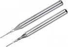 20Pcs 0.6mm 0.5mm Carbide End Mill Engraving Milling Cutter CNC Router Bits for PCB Machine, 1/8" Shank
