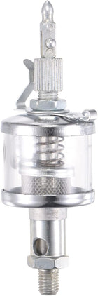 Needle Valve Type Oil Cup M8x1 Thread 16ml Sight Gravity Drip Feed Oiler