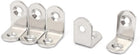 25mmx25mm Stainless Steel Corner Brace Joint Right Angle Bracket 5pcs