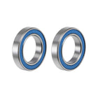 6802-2RS Deep Groove Ball Bearing 15x24x5mm Double Sealed ABEC-3 Bearings 2-Pack