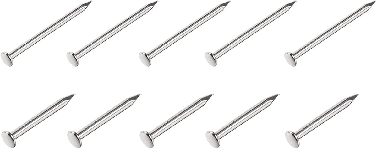 Small Tiny Nails 1.2X10mm 500pcs, 1.2X19mm 500pcs for DIY Decorative Wooden Boxes
